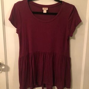 Peplum Cotton Blouse